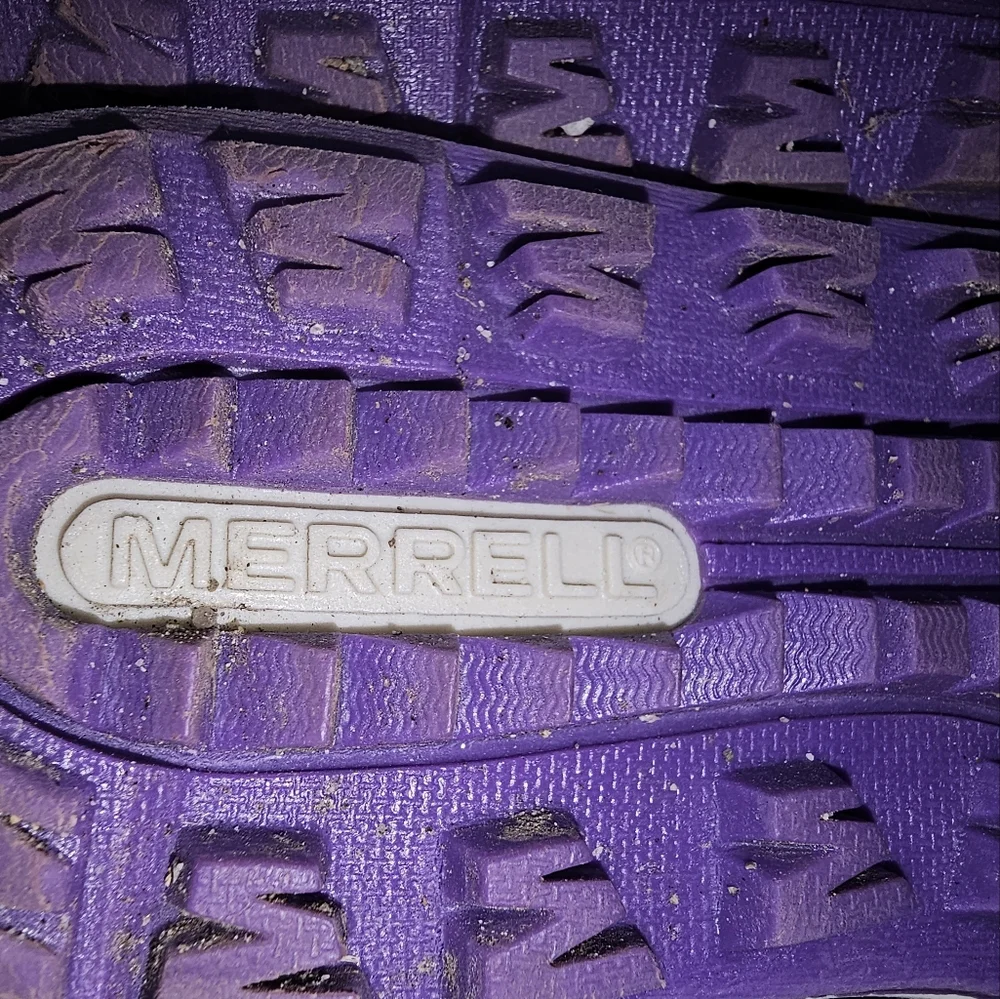 Merrell Black and Purple Winter Boots